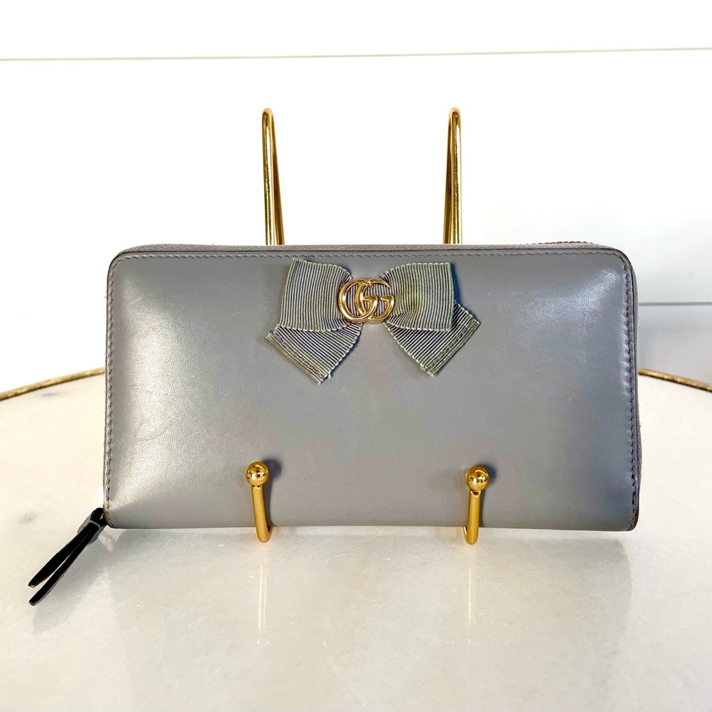 RARE Gucci Continental Zip Wallet | Japan Exclusive Gucci Leather Zip Wallet
